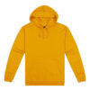Mens Origin Hoodie in Gold. 80% cotton, 20% recycled polyester.
