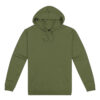 Mens Origin Hoodie in Khaki. 80% cotton, 20% recycled polyester.