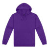 Mens Origin Hoodie in Purple. 80% cotton, 20% recycled polyester.